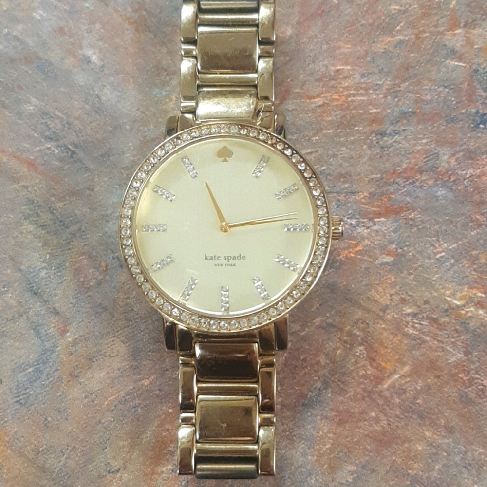 Kate Spade new york gramercy grand pave bracelet watch